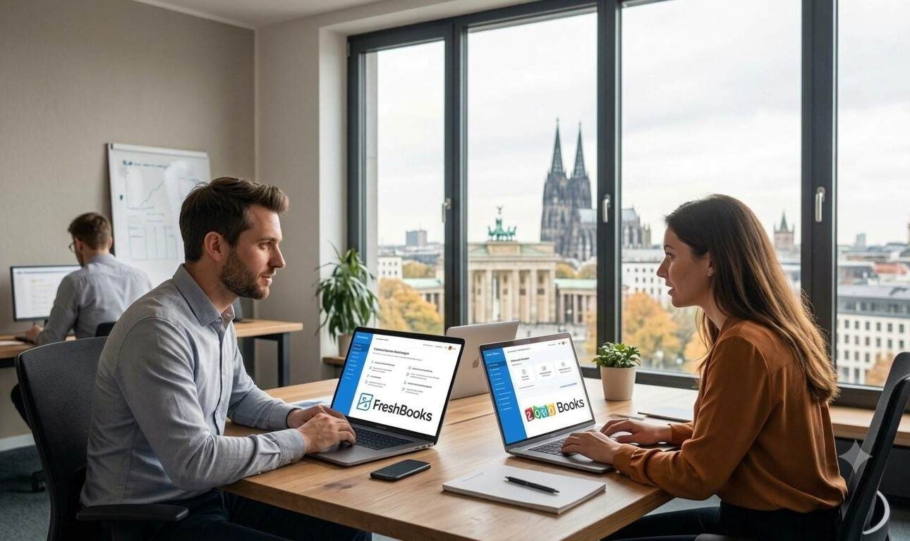 FreshBooks vs Zoho Books Germany